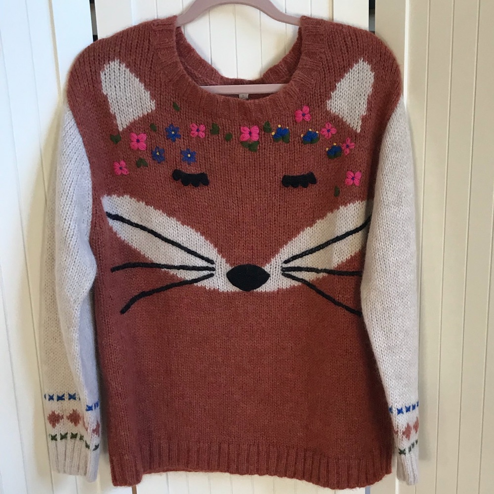 Rare Hanna Andersson Women’s Fox family sweater